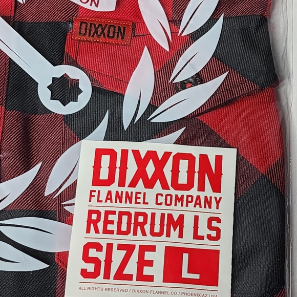 DIXXON FLANNEL - REDRUM 10 YR Flannel Shirt - Women's Large - Picture 5 of 9